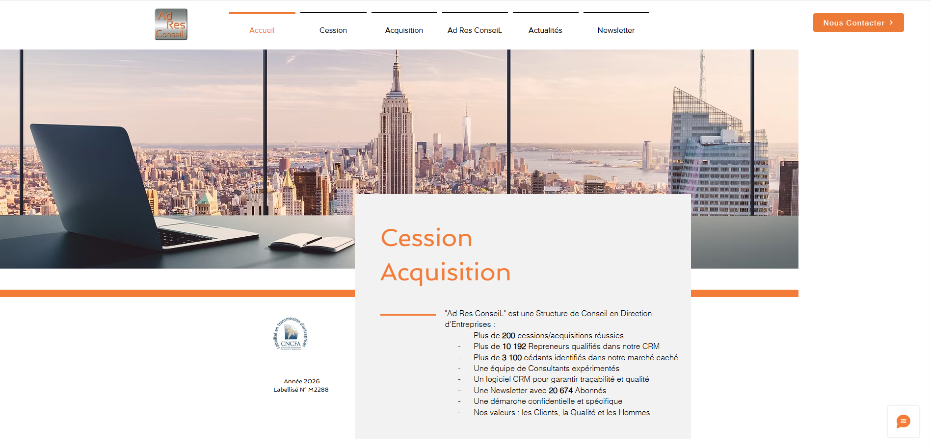 Project image: AdRes ConseiL Platform - 1