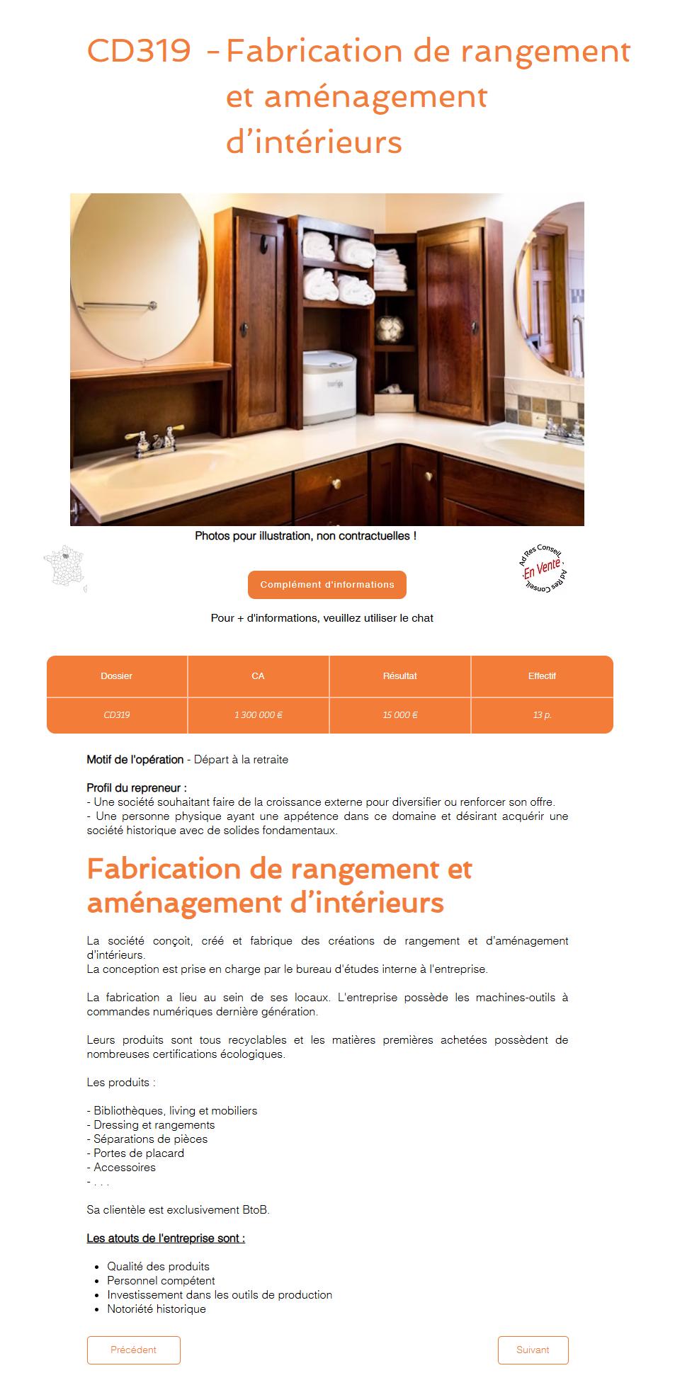 Project image: AdRes ConseiL Platform - 4