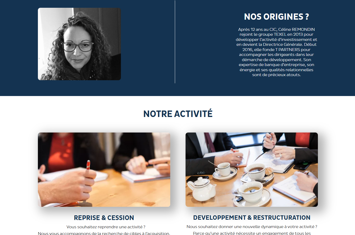 Project image: T PARTNERS Showcase Website - 3